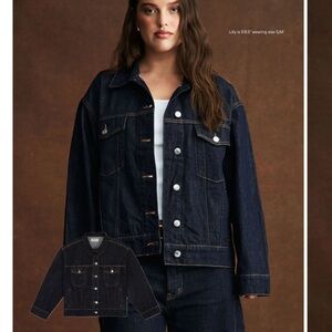 Parke dark wash denim jacket